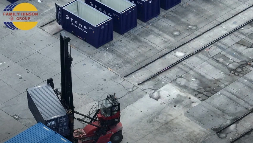 Container Yard Operational Video