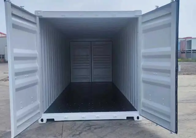 20 double door shipping container