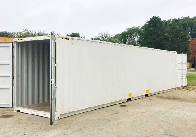 40ft double door container