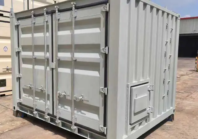 double shipping container
