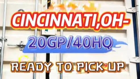 Cincinnati containers in stock