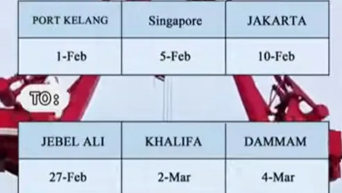 From Southeast Asia to the Persian Gulf — Bulk cargo made easy.